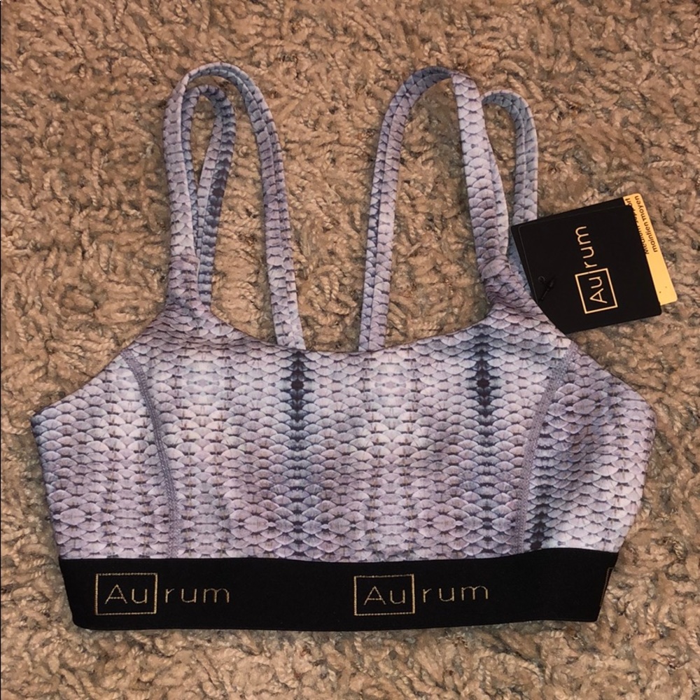 Aurum Snakeskin Printed Sportsbra